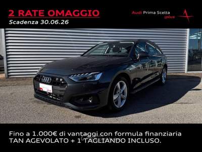 Audi A4 AVANT 35 TFSI MHEV S-TRONIC BUSINESS ADVANCED Grigio usata San Fior