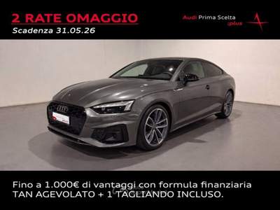 Audi A5 COUPE' 40 TFSI MHEV QUATTRO S TRONIC S-LINE Grigio usata San Fior
