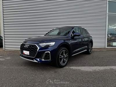 Audi Q5 40 TDI MHEV S-TRONIC QUATTRO S-LINE Blu/Azzurro usata San Fior