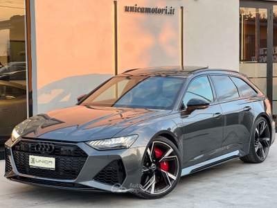 Audi RS 6 Avant 4.0 600cv mhev QUATTRO TIPTRONIC PERFORMANCE Grigio usata Pomigliano d'Arco
