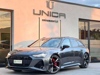 Audi RS 6 Avant 4.0 600cv mhev QUATTRO TIPTRONIC PERFORMANCE Grigio usata Pomigliano d'Arco