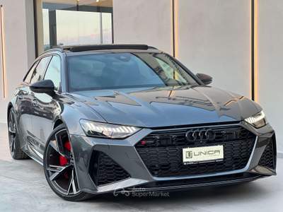 Audi RS 6 Avant 4.0 600cv mhev QUATTRO TIPTRONIC PERFORMANCE Grigio usata Pomigliano d'Arco