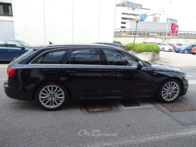 Audi A6 A6 Avant 2.0,tdi 190 cv auto S-LINE Nero usata Padova