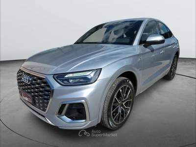 Audi Q5 Q5 Sportback 40 2.0 tdi mhev 12V S line quattro s-tronic Argento usata Volla