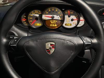 Porsche 911 996 turbo Argento usata Roma