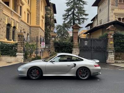 Porsche 911 996 turbo Argento usata Roma