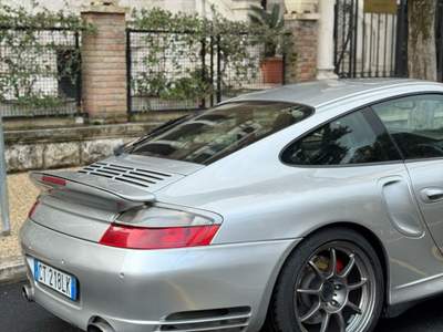 Porsche 911 996 turbo Argento usata Roma
