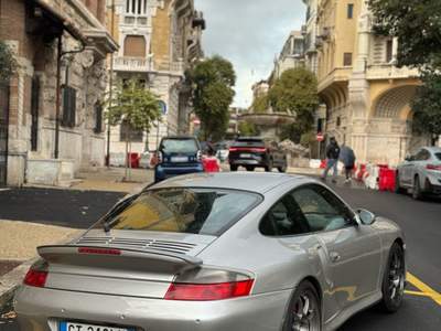 Porsche 911 996 turbo Argento usata Roma