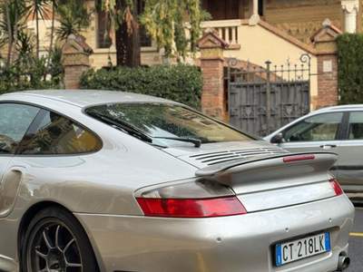 Porsche 911 996 turbo Argento usata Roma