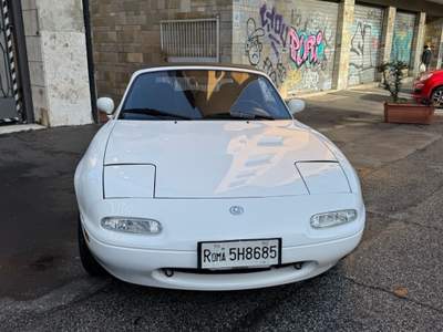 Mazda MX-5 mx-5 NA 116cv Bianco usata Roma