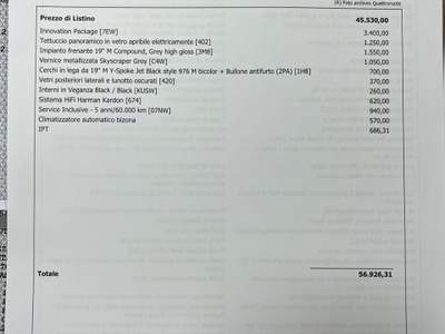 BMW Serie 1 118d 118d MSport Pro possibilità noleggio no scoring Grigio usata Gela