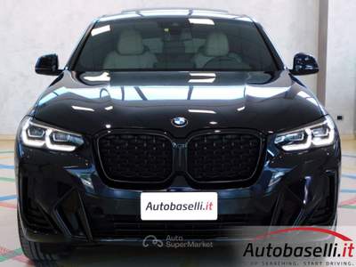 BMW X4 XDRIVE20D IBRIDO 48V MSPORT AUTOMATICA, UNICO PROP Nero usata Quinzano D'oglio