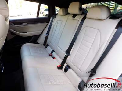 BMW X4 XDRIVE20D IBRIDO 48V MSPORT AUTOMATICA, UNICO PROP Nero usata Quinzano D'oglio