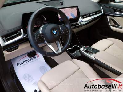 BMW X1 SDRIVE 18D XLINE 150CV AUTOMATICA, UNICA PROP. Nero usata Quinzano D'oglio