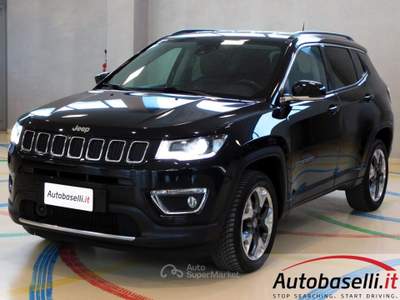 Jeep Compass 2.0M.JET II AUTOMATIC 4WD LIMITED Nero usata Quinzano D'oglio