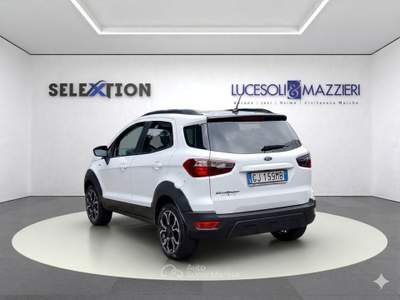 Ford EcoSport  - 1.0 ecoboost 125 cv start&stop st-line Bianco usata Ancona