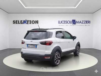 Ford EcoSport  - 1.0 ecoboost 125 cv start&stop st-line Bianco usata Ancona