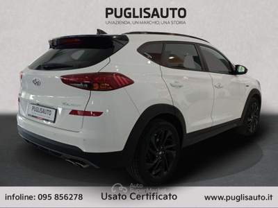Hyundai Tucson 1.6 CRDi 136CV 48V DCT N Line Bianco usata BELPASSO