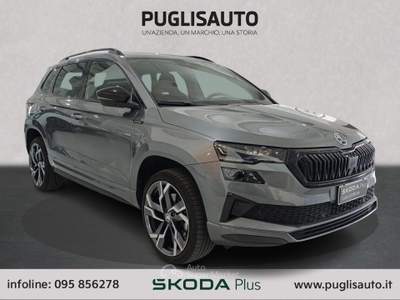 Skoda Karoq 2.0 TDI SCR DSG SportLine Grigio usata BELPASSO