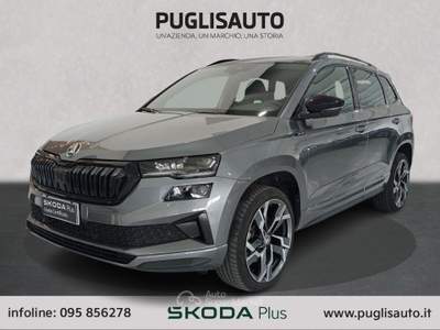 Skoda Karoq 2.0 TDI SCR DSG SportLine Grigio usata BELPASSO