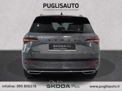 Skoda Karoq 2.0 TDI SCR DSG SportLine Grigio usata BELPASSO