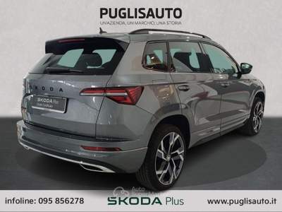 Skoda Karoq 2.0 TDI SCR DSG SportLine Grigio usata BELPASSO