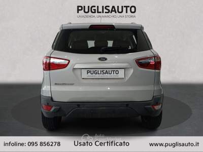 Ford EcoSport 1.5 TDCi 95 CV Titanium Argento usata BELPASSO