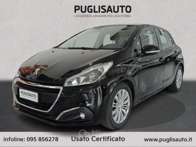 Peugeot 208 1° serie BlueHDi 75 5 porte Active Nero usata BELPASSO