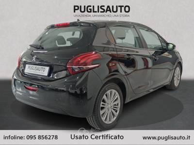 Peugeot 208 1° serie BlueHDi 75 5 porte Active Nero usata BELPASSO