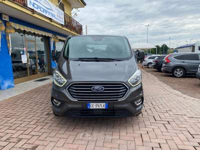 Ford Tourneo Custom 320 2.0 TD 130CV MHEV PC Titanium GANCIO TRAINO Grigio usata Brusnengo
