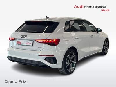 Audi A3 SPB 40 TDI quattro S tronic S line edition Bianco usata Castenaso
