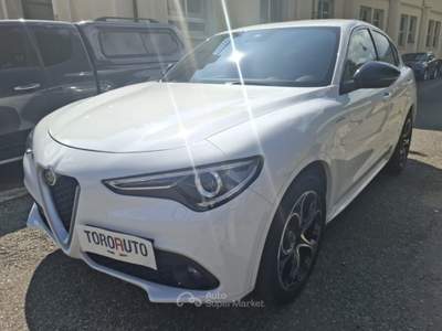 Alfa Romeo Stelvio 2.2 Turbodiesel 210 CV AT8 Q4 Veloce Bianco usata Varallo