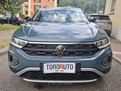 Volkswagen T-Roc 1.0 TSI Life  UNICO PROPR. Blu/Azzurro usata Varallo