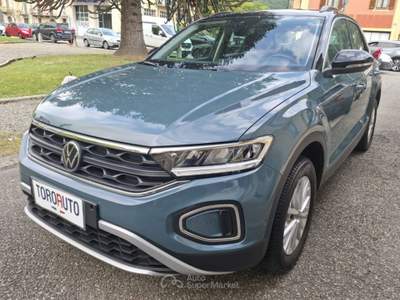 Volkswagen T-Roc 1.0 TSI Life  UNICO PROPR. Blu/Azzurro usata Varallo