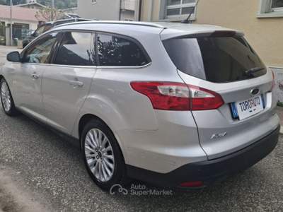 Ford Focus 1.0 EcoBoost 125 CV Start&Stop SW Titanium UNIC. P Argento usata Varallo