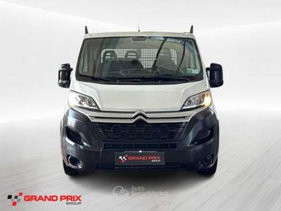 Citroen Jumper 35 BlueHDi 130 PM Cassonato Ribaltabile Trilatera Bianco usata Castenaso