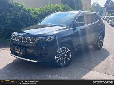 Jeep Compass Jeep Compass 1.6 MultiJet Limited #10523 Nero usata Saronno