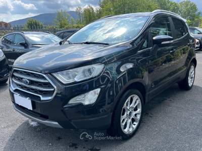 Ford EcoSport Titanium 1.0 EcoBoost 125 cv Nero usata Guamo-Capannori