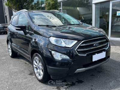 Ford EcoSport Titanium 1.0 EcoBoost 125 cv Nero usata Guamo-Capannori