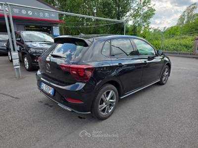 Volkswagen Polo R-LINE 1.0 TSI DSG - PRONTA CONSEGNA - FINANZIABILE Nero usata Iseo