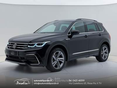 Volkswagen Tiguan 2.0 tdi R-Line 4Motion 200 CV DSG Lilla usata Riese Pio X
