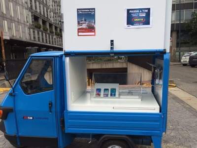 Piaggio Ape nuove sempre in box Blu/Azzurro usata carugate