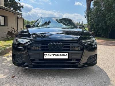 Audi A6 AUDI A6 AVANT 35 2,0 tdi MHEV 163CV  S.TRONIC - S.LINE Nero usata Vetralla