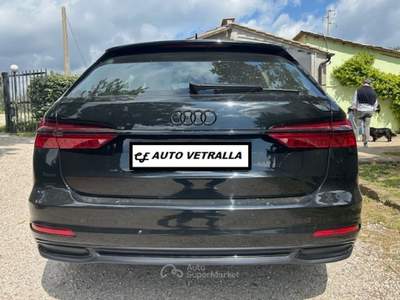 Audi A6 AUDI A6 AVANT 35 2,0 tdi MHEV 163CV  S.TRONIC - S.LINE Nero usata Vetralla