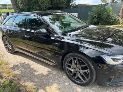 Audi A6 AUDI A6 AVANT 35 2,0 tdi MHEV 163CV  S.TRONIC - S.LINE Nero usata Vetralla