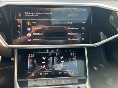 Audi A6 AUDI A6 AVANT 35 2,0 tdi MHEV 163CV  S.TRONIC - S.LINE Nero usata Vetralla