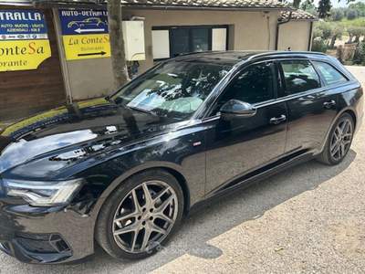 Audi A6 AUDI A6 AVANT 35 2,0 tdi MHEV 163CV  S.TRONIC - S.LINE Nero usata Vetralla