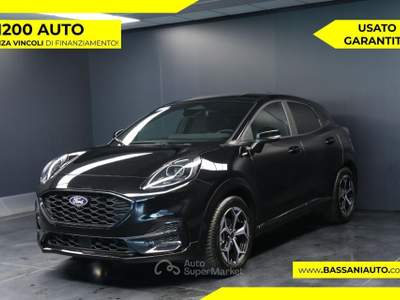 Ford Puma 1.0 EcoBoost Hybrid 125CV S&S ST-Line Nero usata Arsiè