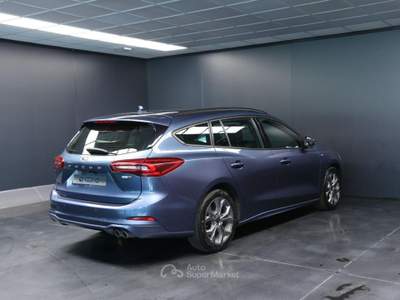 Ford Focus 1.0 EcoBoost Hybrid 125 CV SW ST-Line Design Blu/Azzurro usata Arsiè