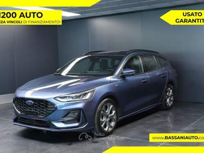 Ford Focus 1.0 EcoBoost Hybrid 125 CV SW ST-Line Design Blu/Azzurro usata Arsiè Ford Focus 1.0 EcoBoost Hybrid 125 CV SW ST-Line Design Blu/Azzurro usata Arsiè